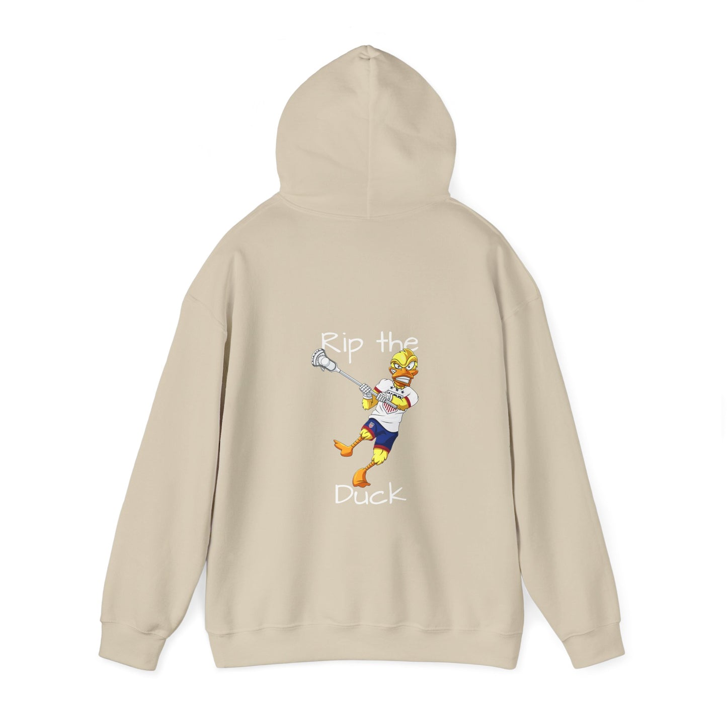 Rip the Duck Adult Hooded Sweatshirt