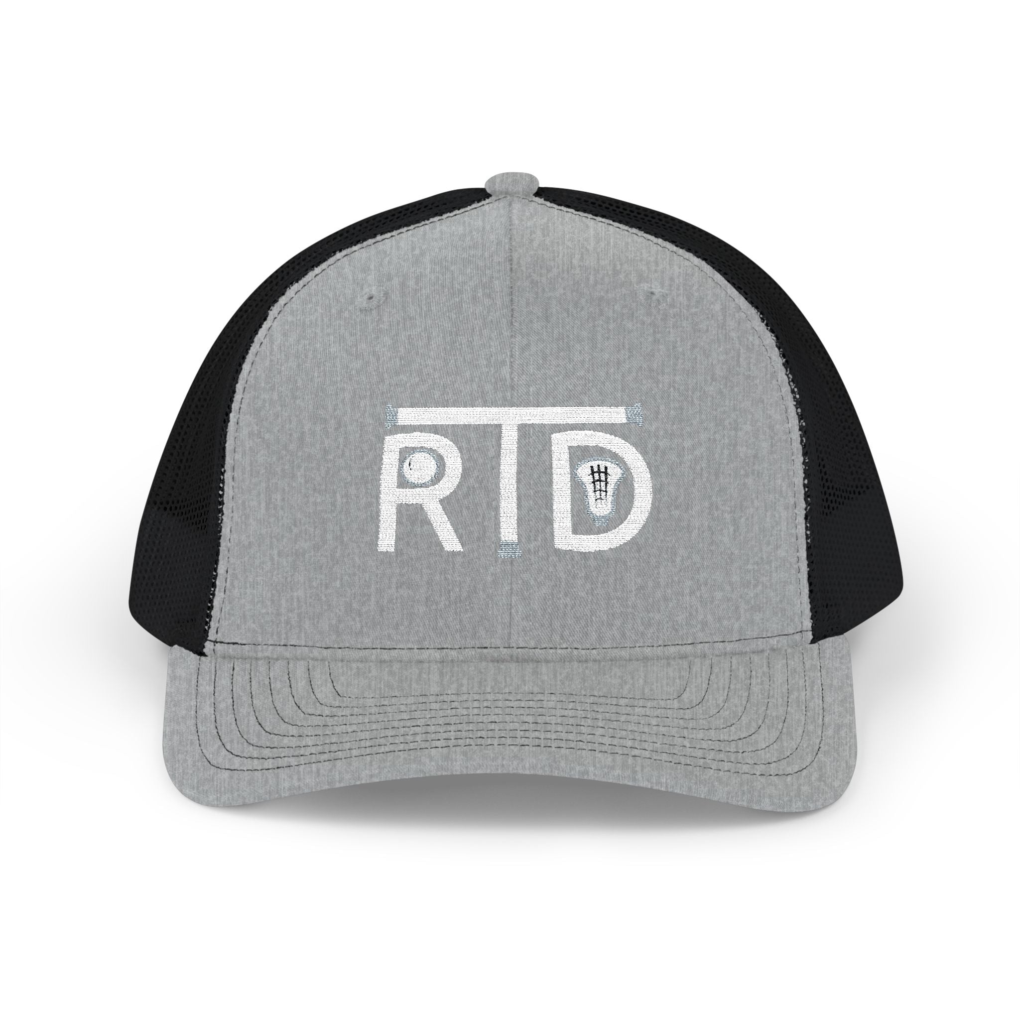 Snapback Trucker Cap (Embroidery) White Font