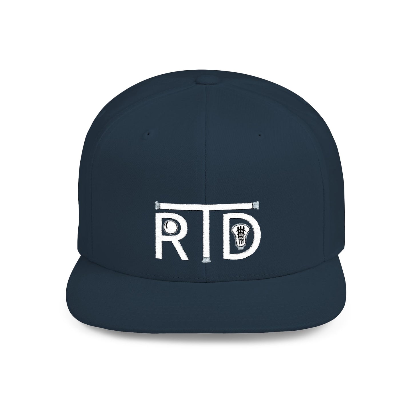 Rip the Duck Embroidered Flat Bill Hat