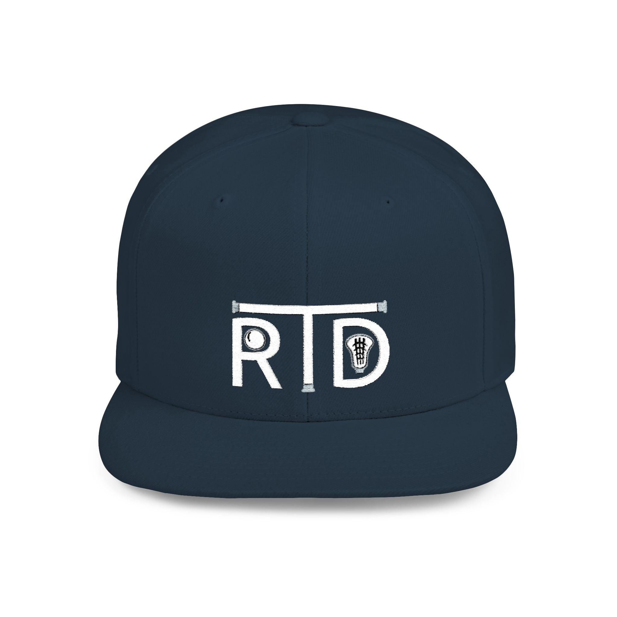 Rip the Duck Embroidered Flat Bill Hat