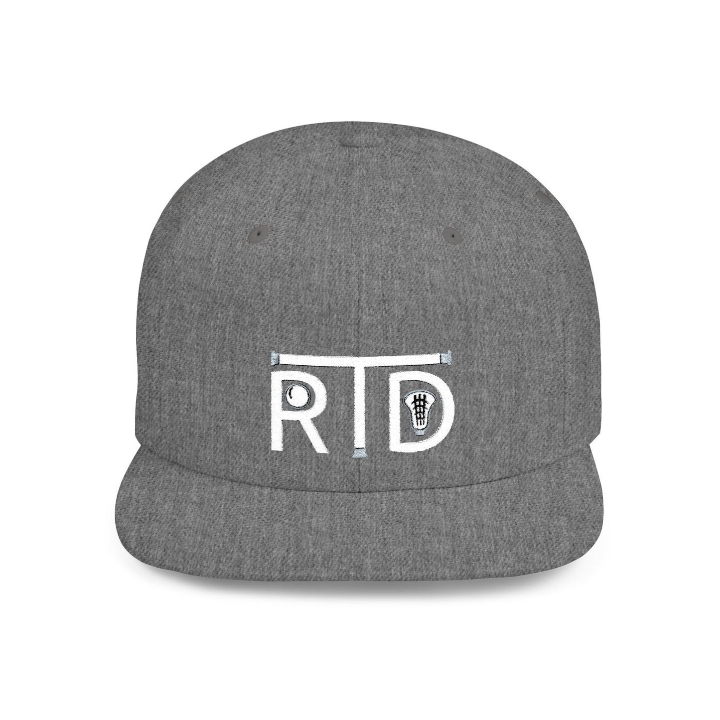 Rip the Duck Embroidered Flat Bill Hat
