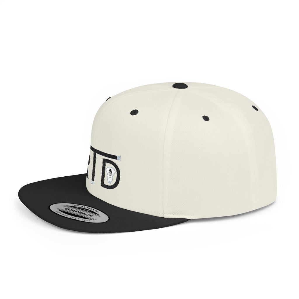 Rip the Duck Embroidered Flat Bill Hat