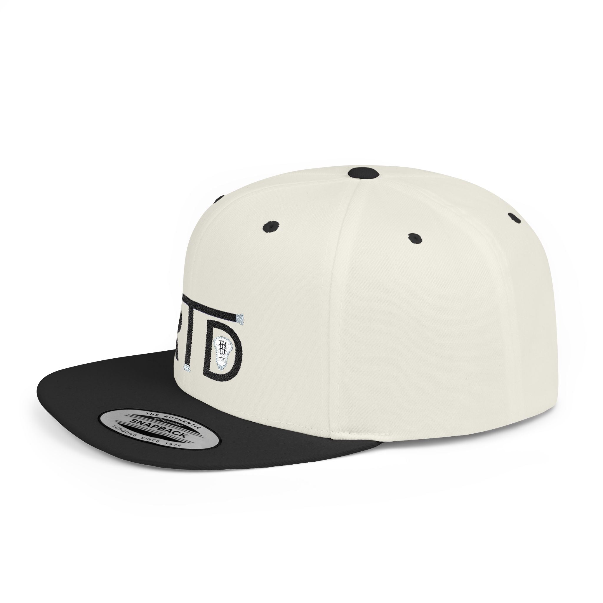 Rip the Duck Embroidered Flat Bill Hat