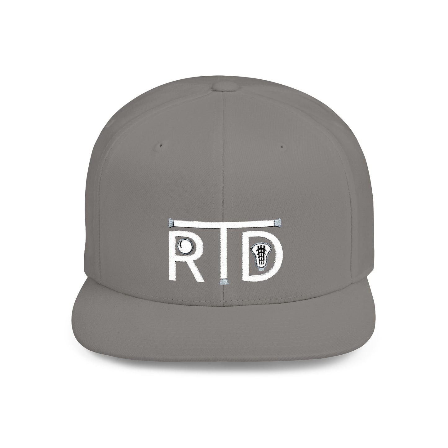 Rip the Duck Embroidered Flat Bill Hat