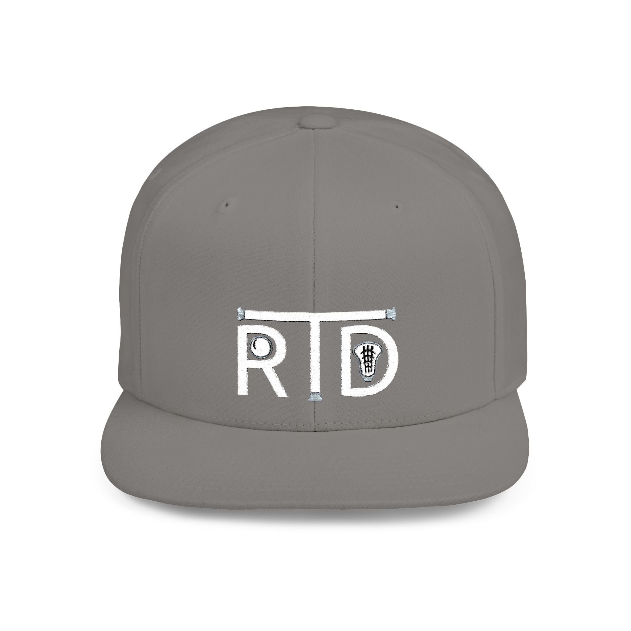 Rip the Duck Embroidered Flat Bill Hat