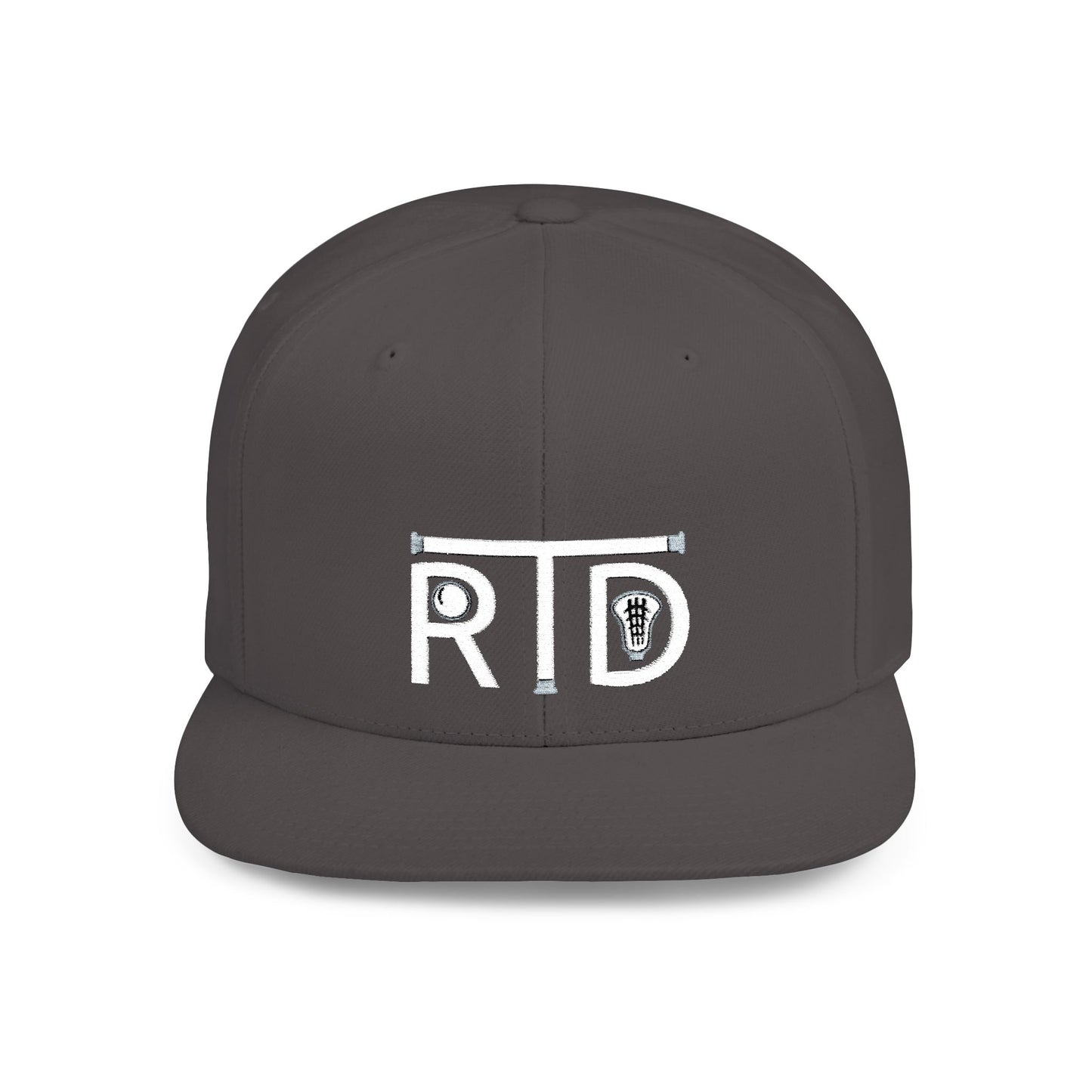 Rip the Duck Embroidered Flat Bill Hat