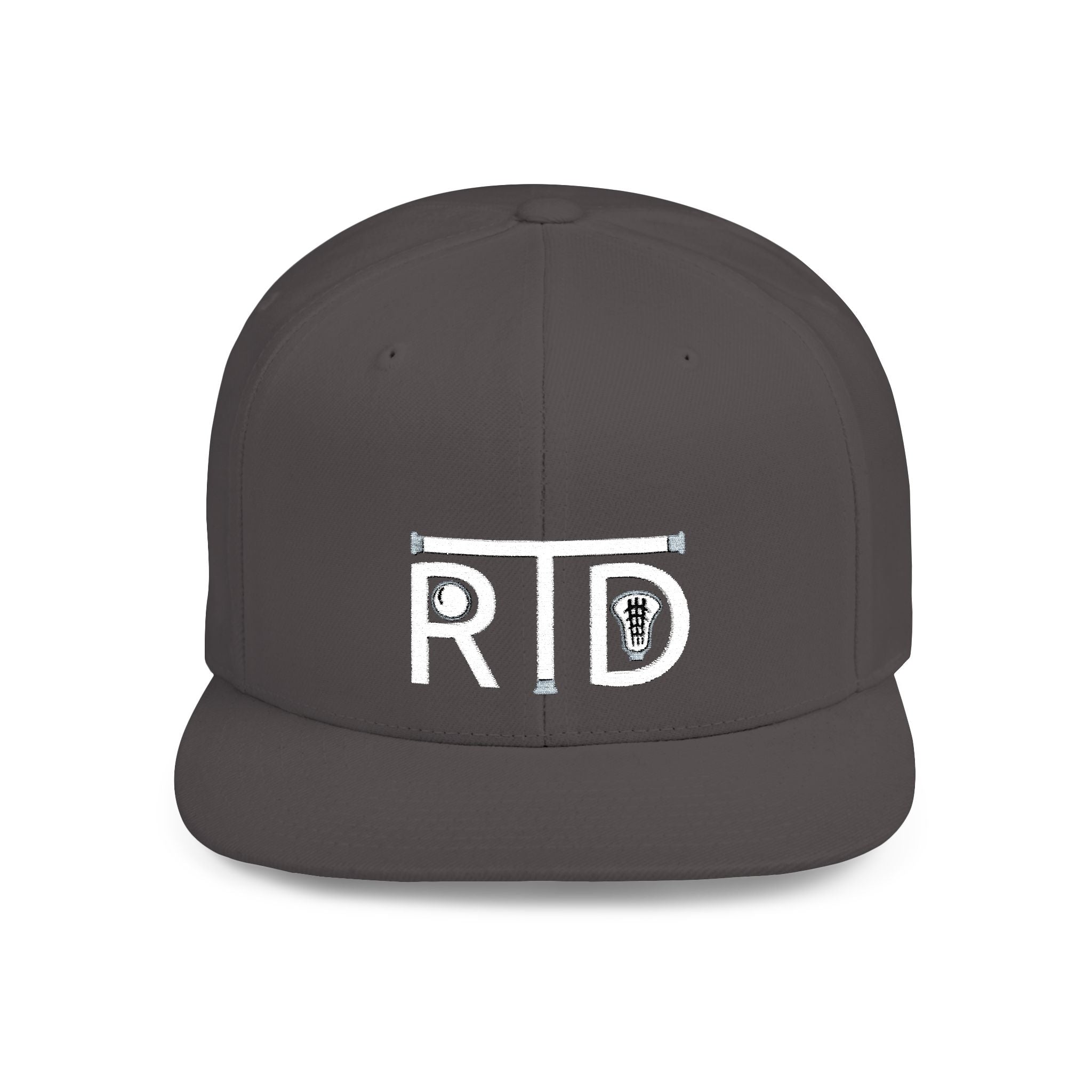 Rip the Duck Embroidered Flat Bill Hat