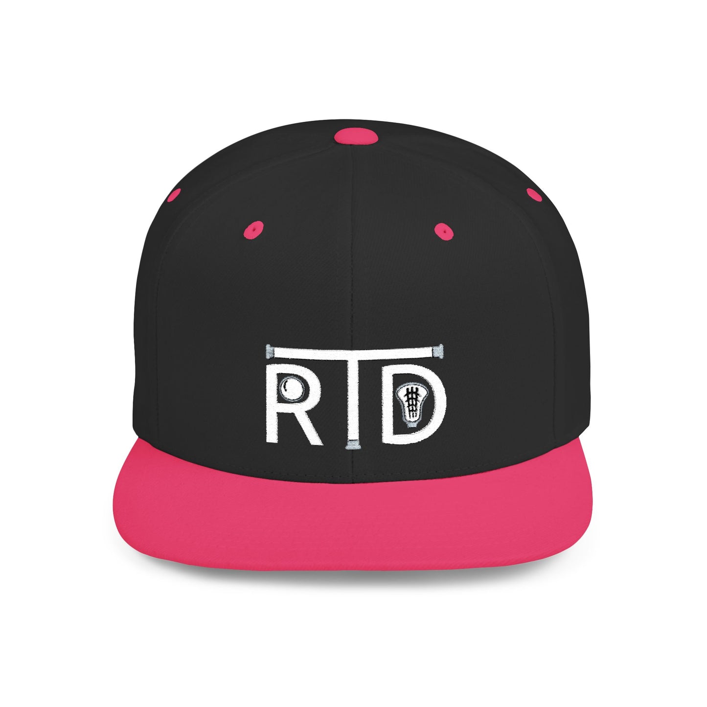 Rip the Duck Embroidered Flat Bill Hat