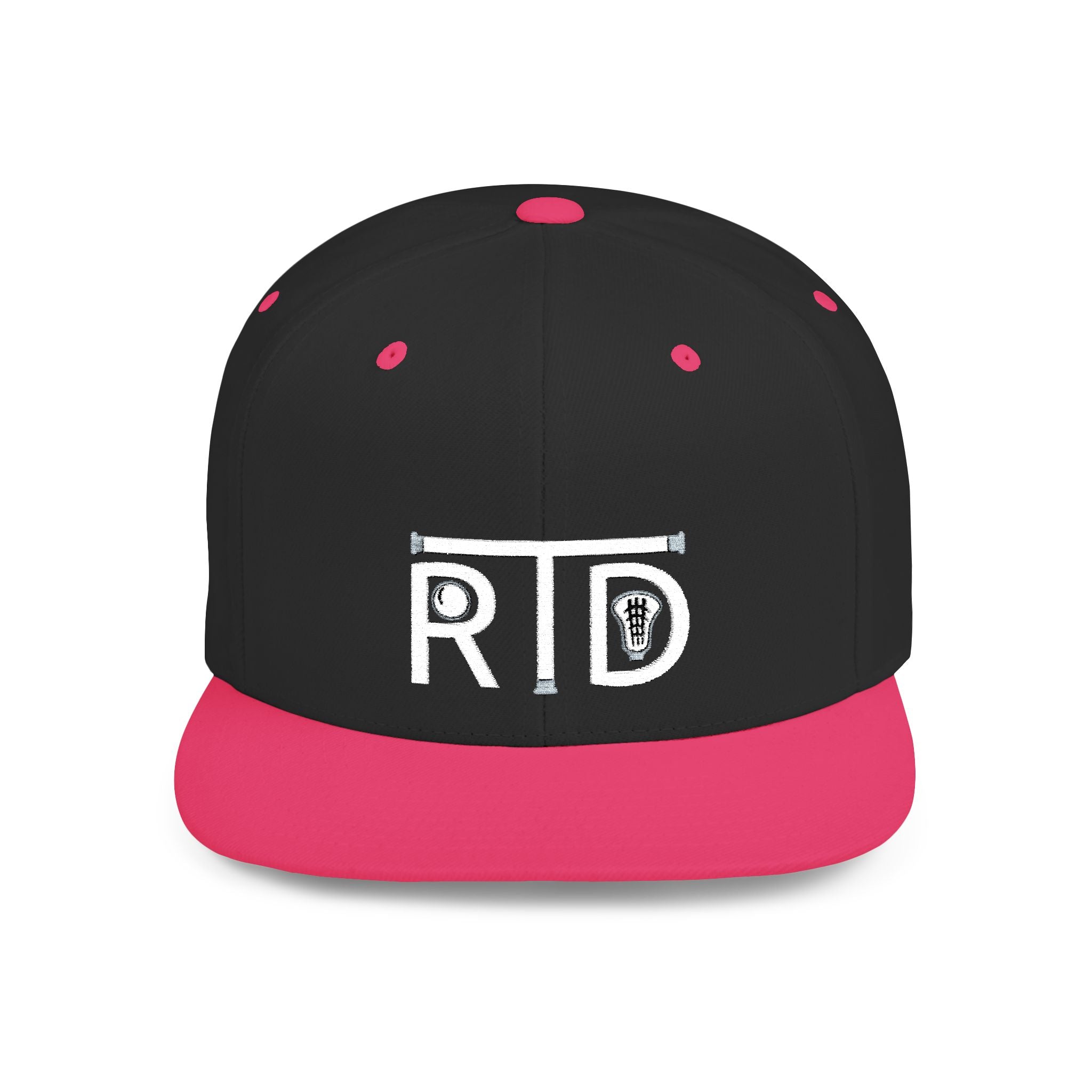 Rip the Duck Embroidered Flat Bill Hat