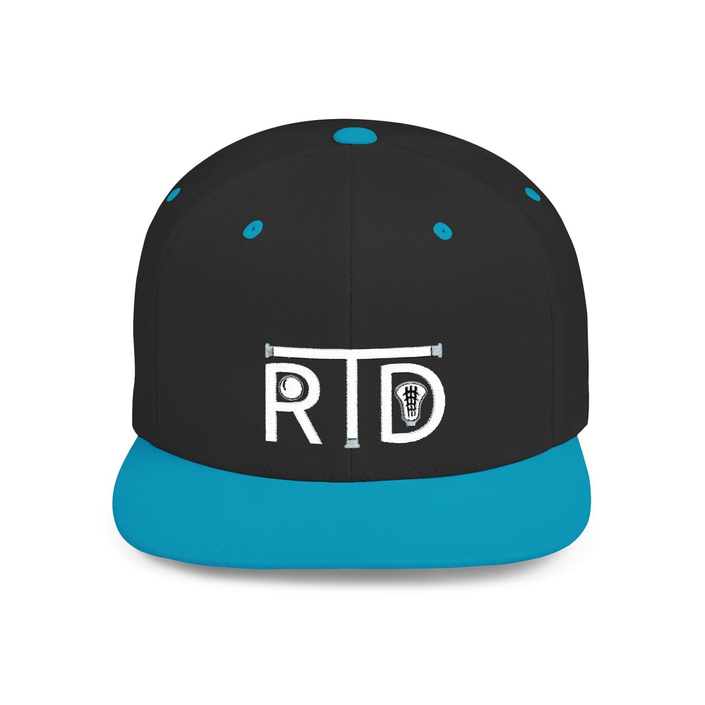 Rip the Duck Embroidered Flat Bill Hat
