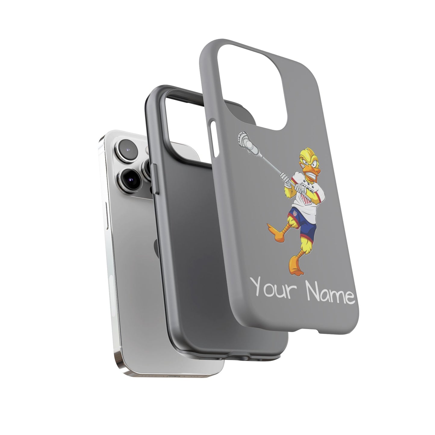 Personalized - Tough Cases (Gray)