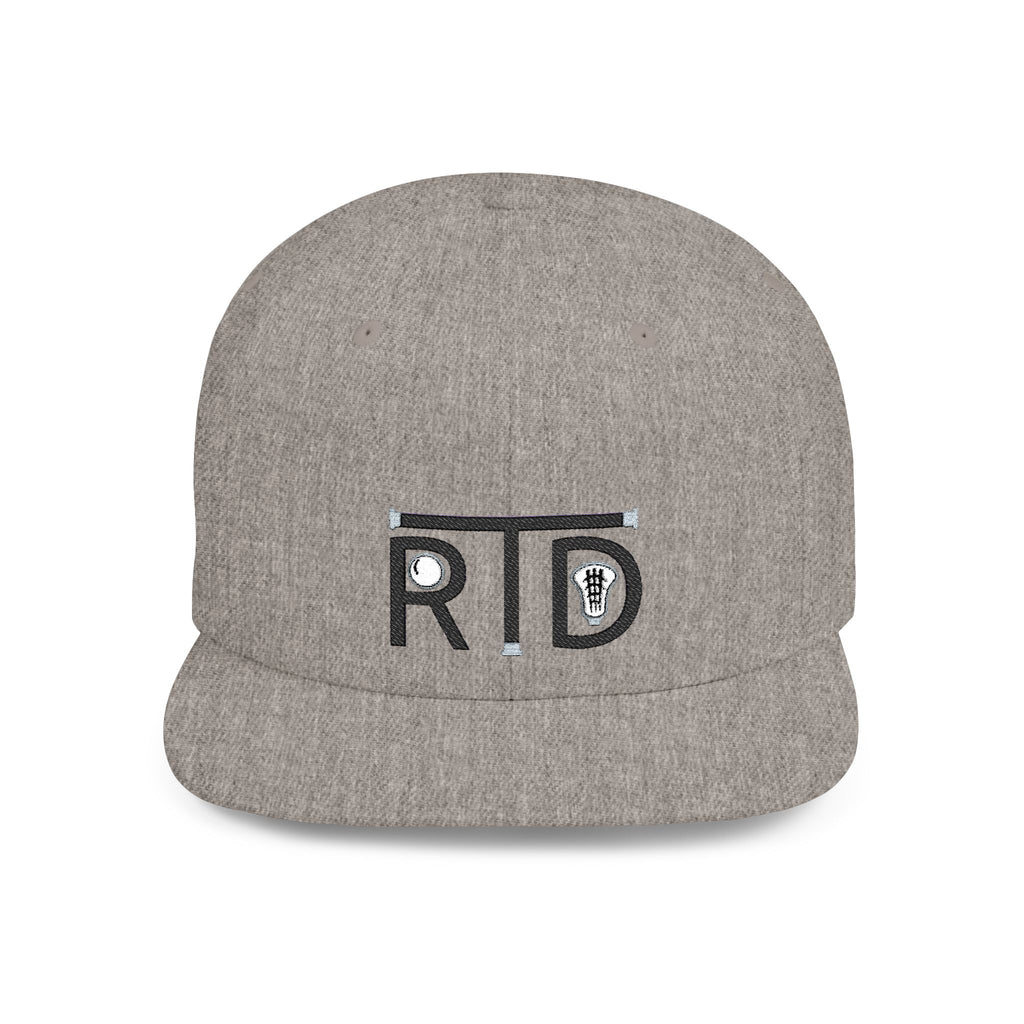 Rip the Duck Embroidered Flat Bill Hat