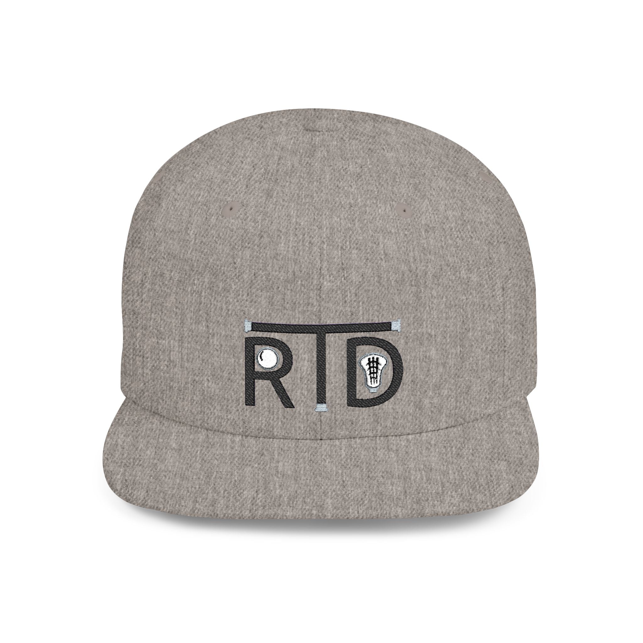 Rip the Duck Embroidered Flat Bill Hat