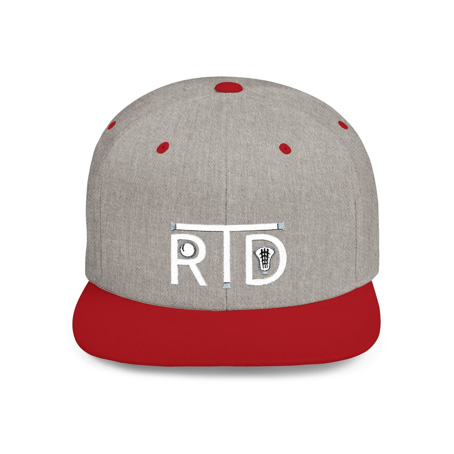 Rip the Duck Embroidered Flat Bill Hat
