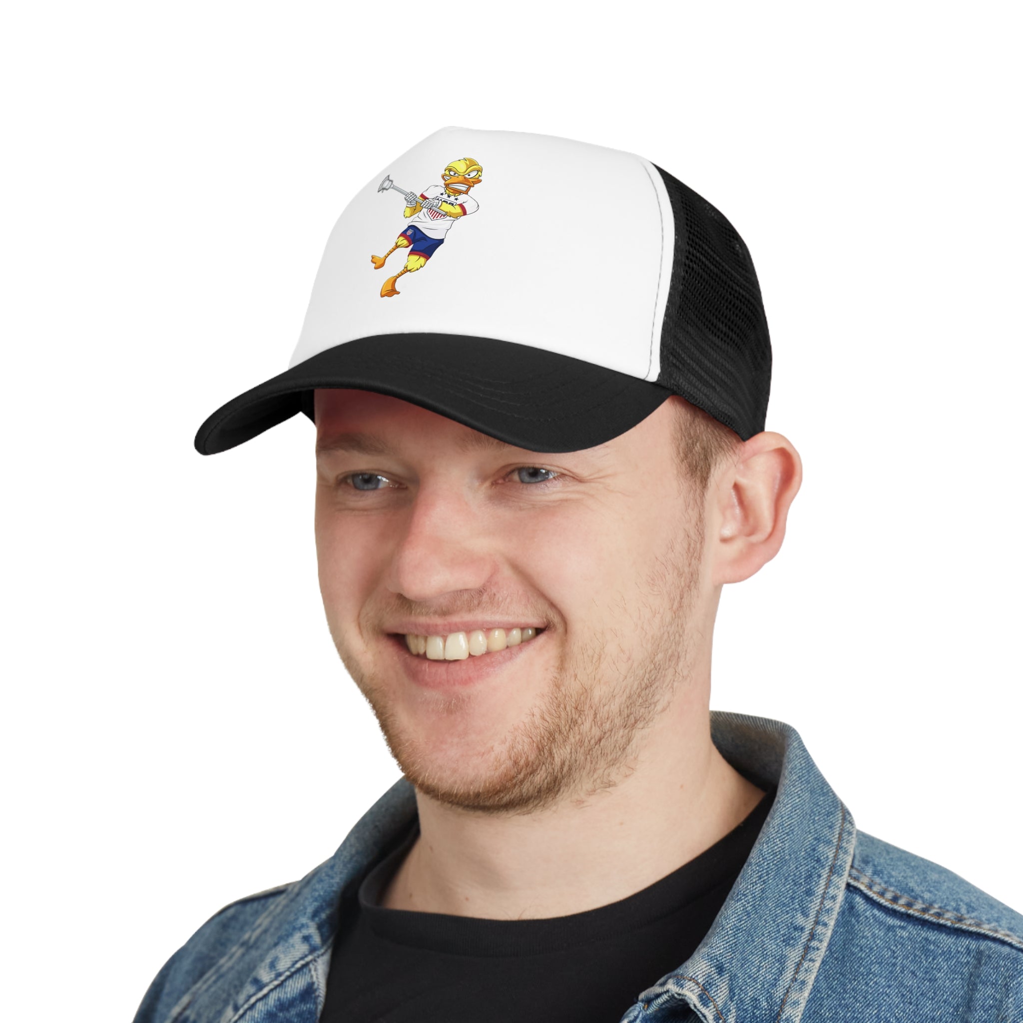 Rip the Duck Printed Mesh Hat