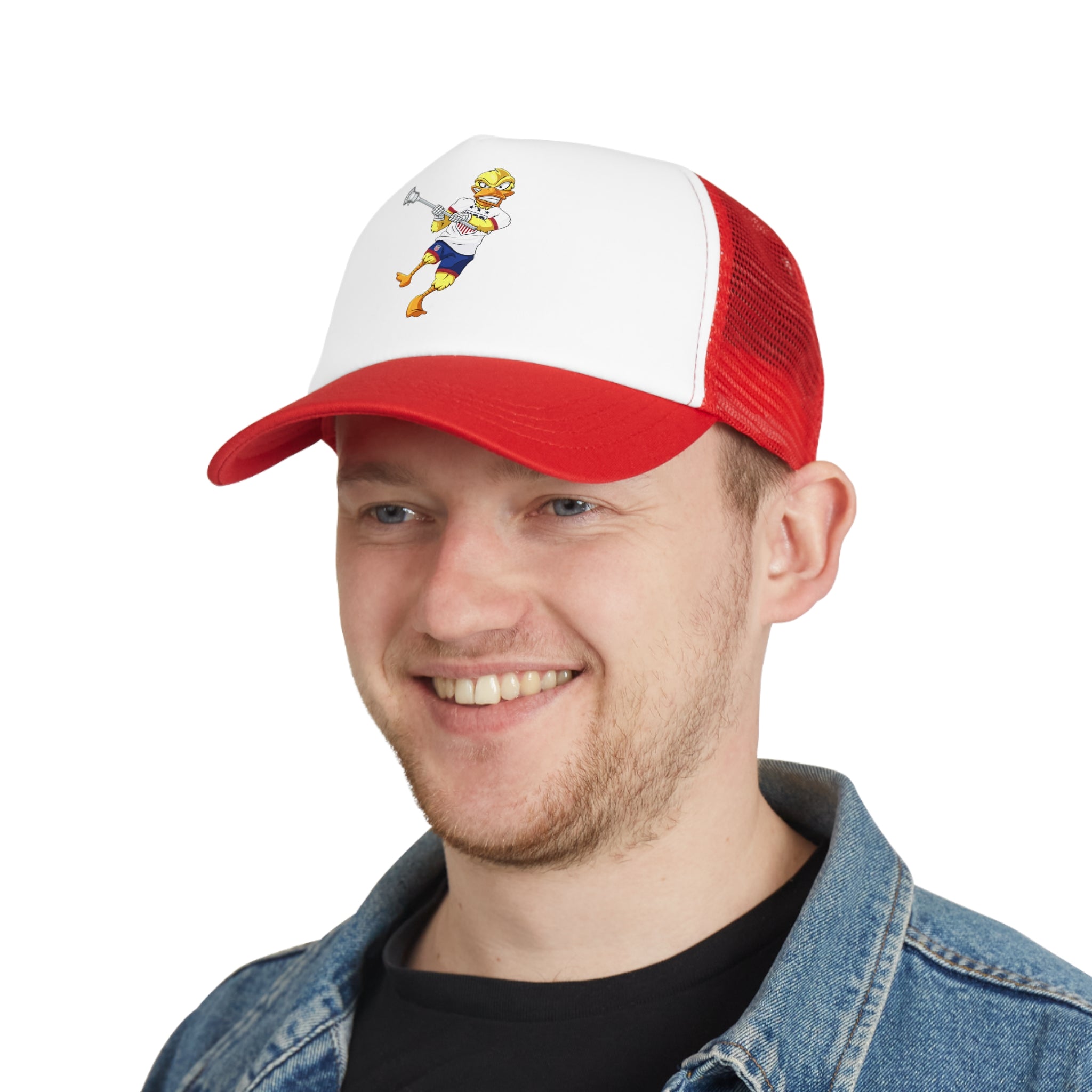 Rip the Duck Printed Mesh Hat