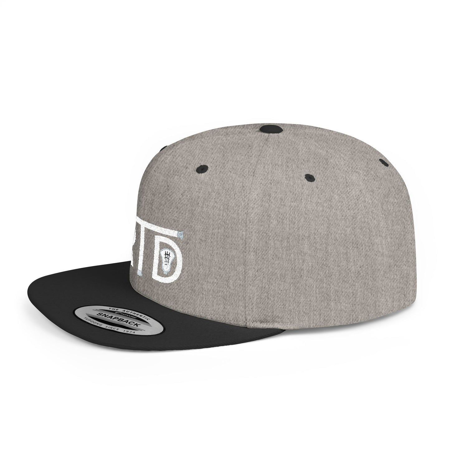 Rip the Duck Embroidered Flat Bill Hat