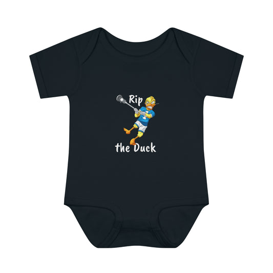 Infant Baby Rib Lacrosse Bodysuit