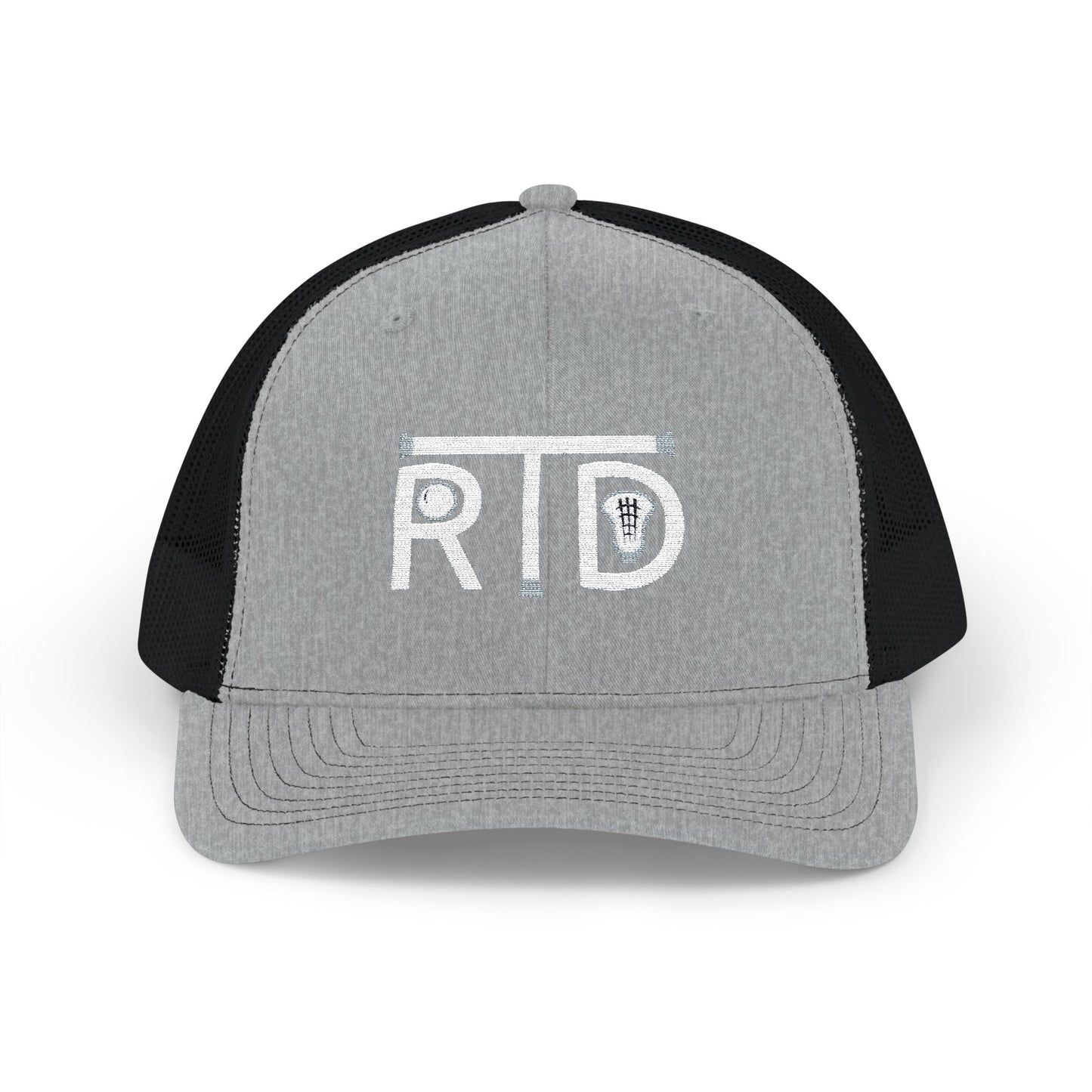 Snapback Trucker Cap (Embroidery) White Font