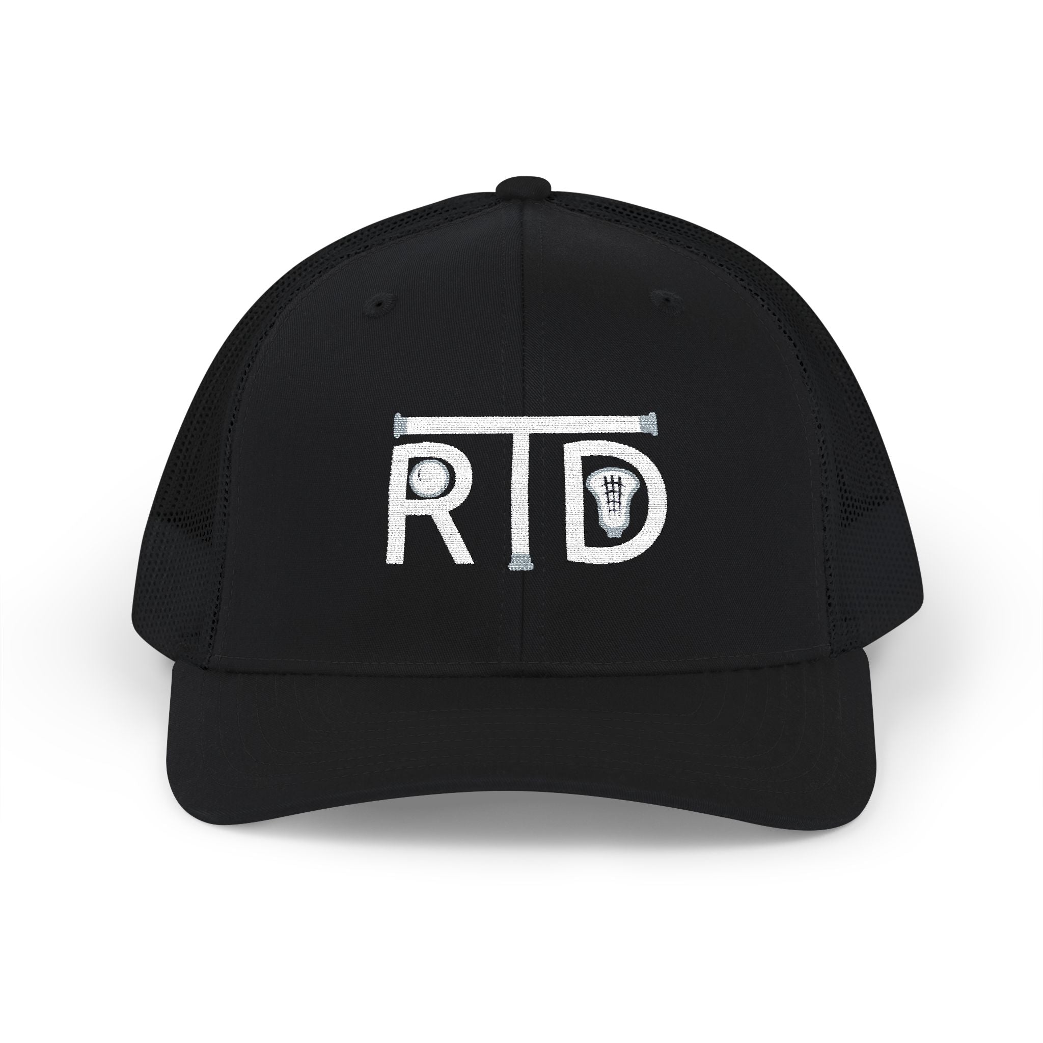 Snapback Trucker Cap (Embroidery) White Font