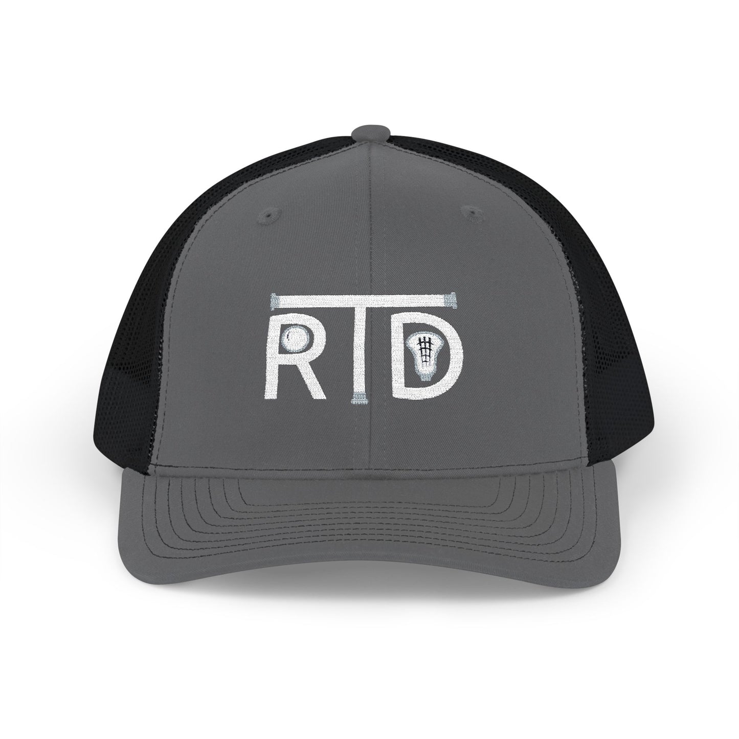 Snapback Trucker Cap (Embroidery) White Font