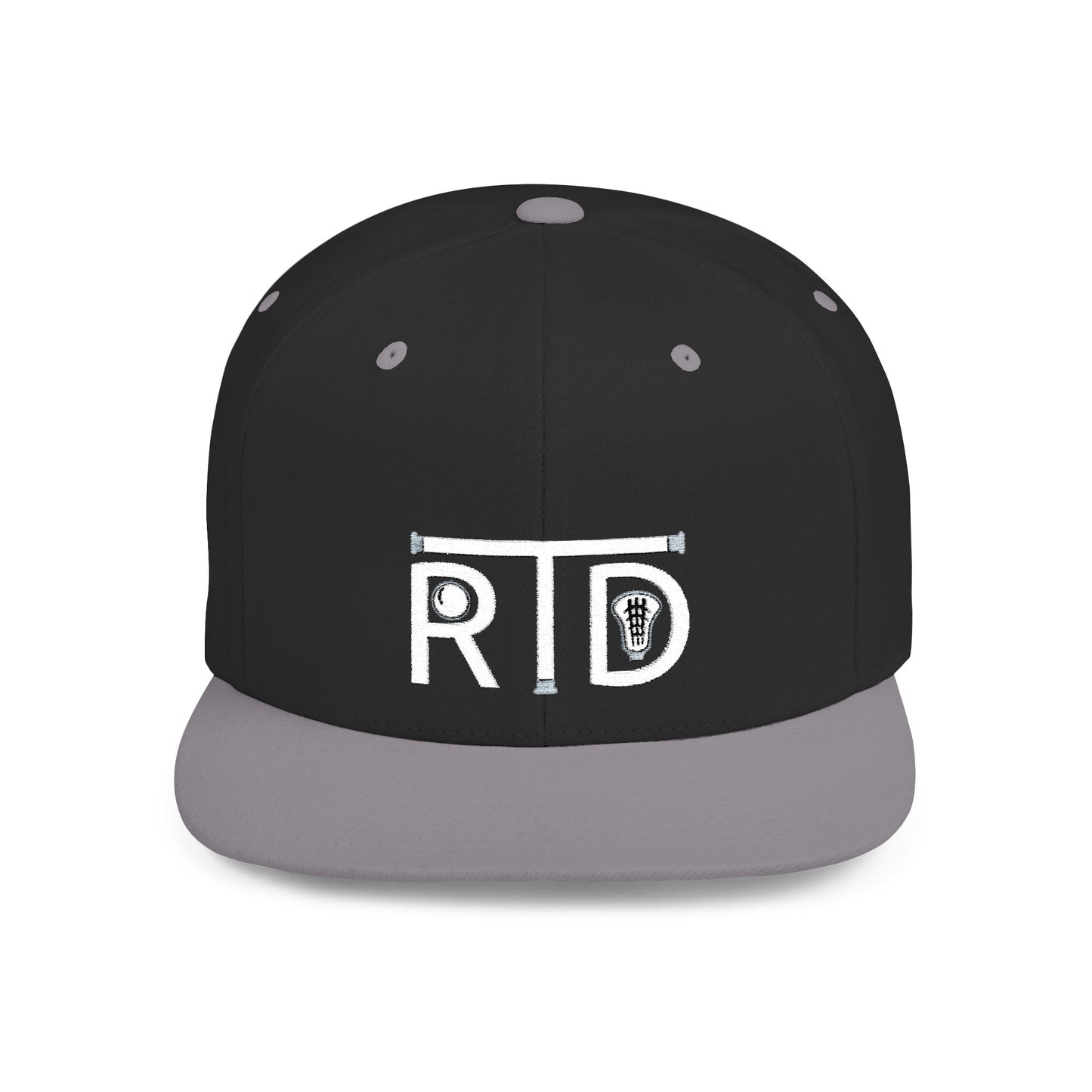 Rip the Duck Embroidered Flat Bill Hat