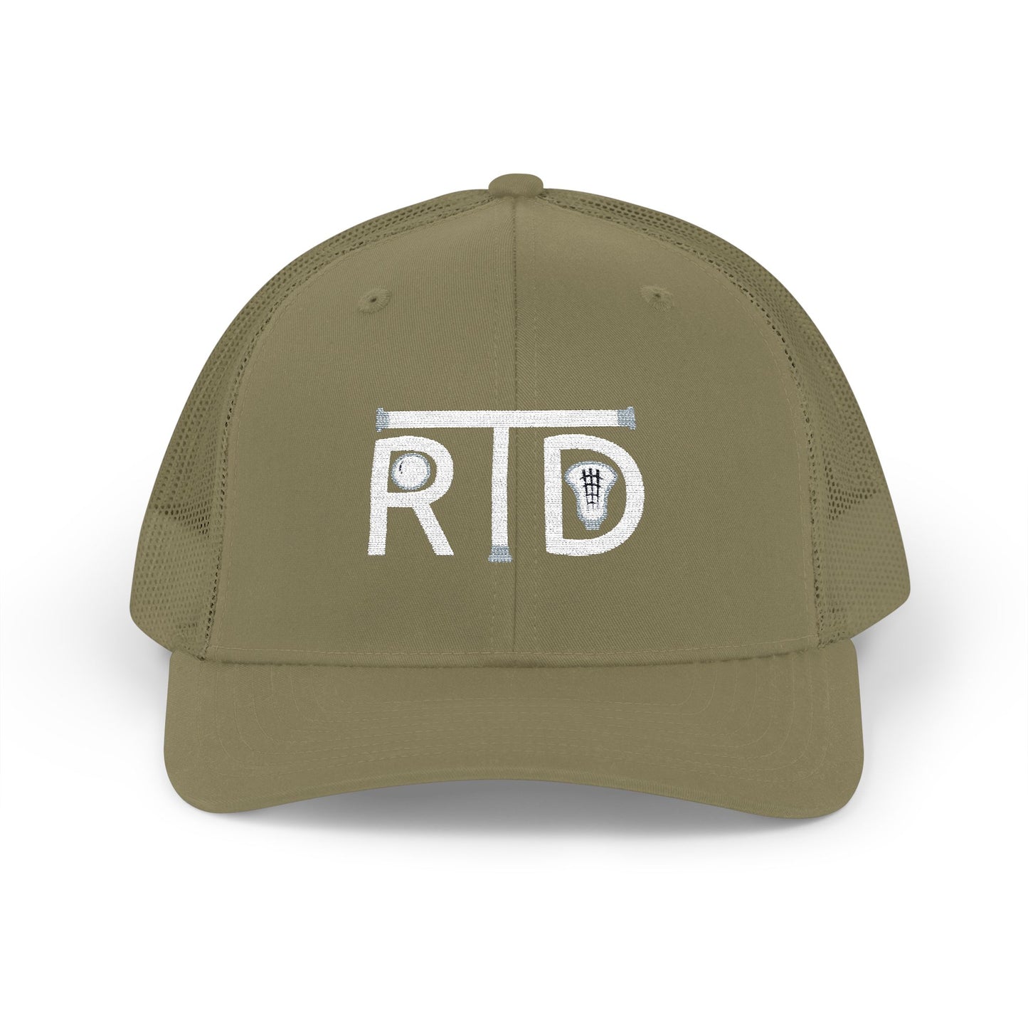 Snapback Trucker Cap (Embroidery) White Font