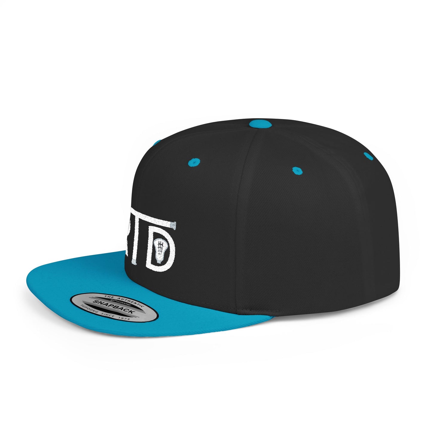 Rip the Duck Embroidered Flat Bill Hat