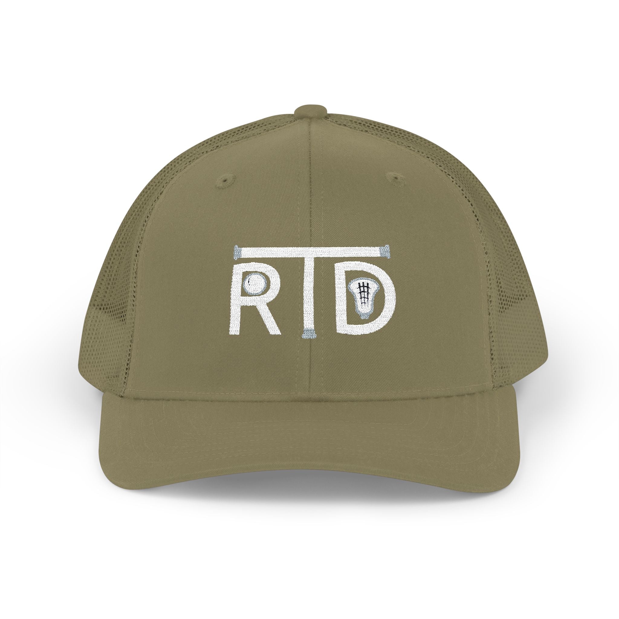 Snapback Trucker Cap (Embroidery) White Font