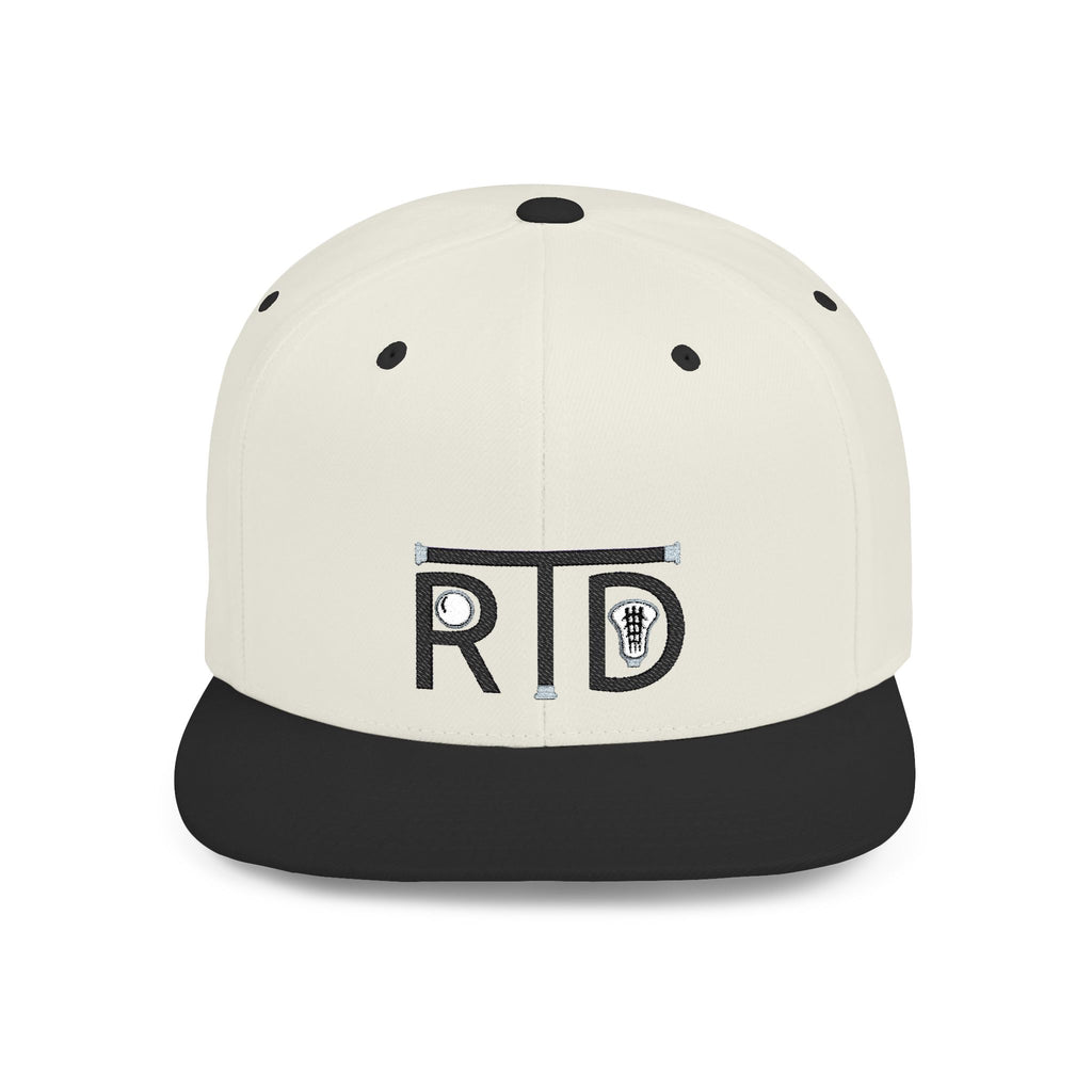 Rip the Duck Embroidered Flat Bill Hat