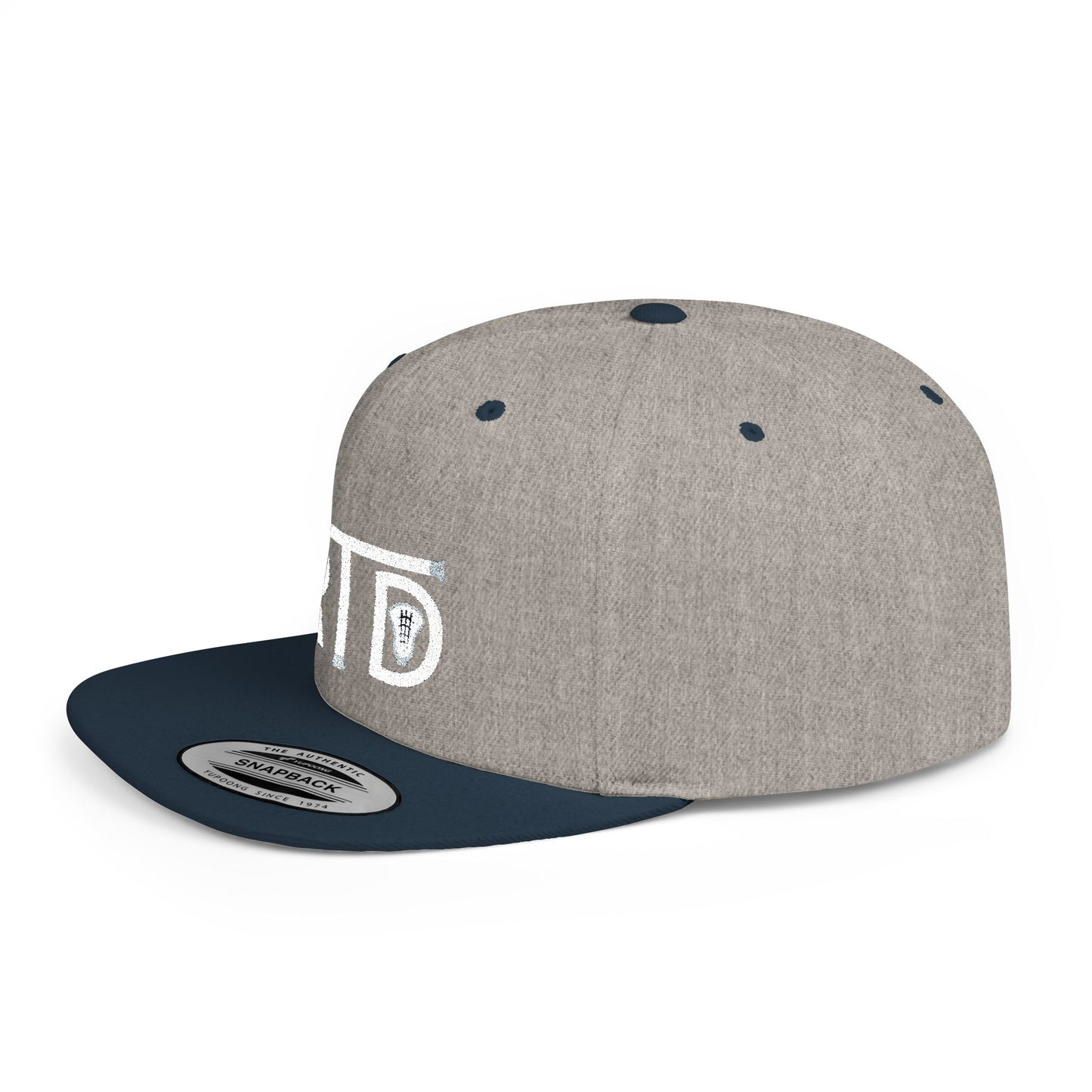 Rip the Duck Embroidered Flat Bill Hat