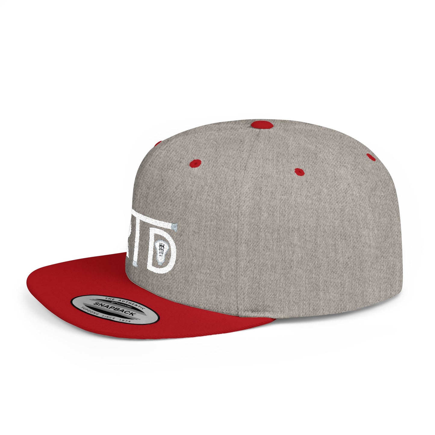 Rip the Duck Embroidered Flat Bill Hat