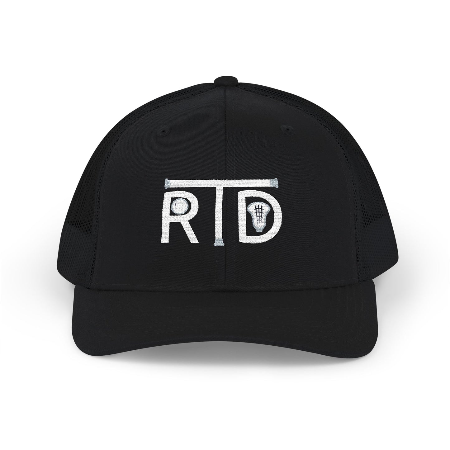 Snapback Trucker Cap (Embroidery) White Font