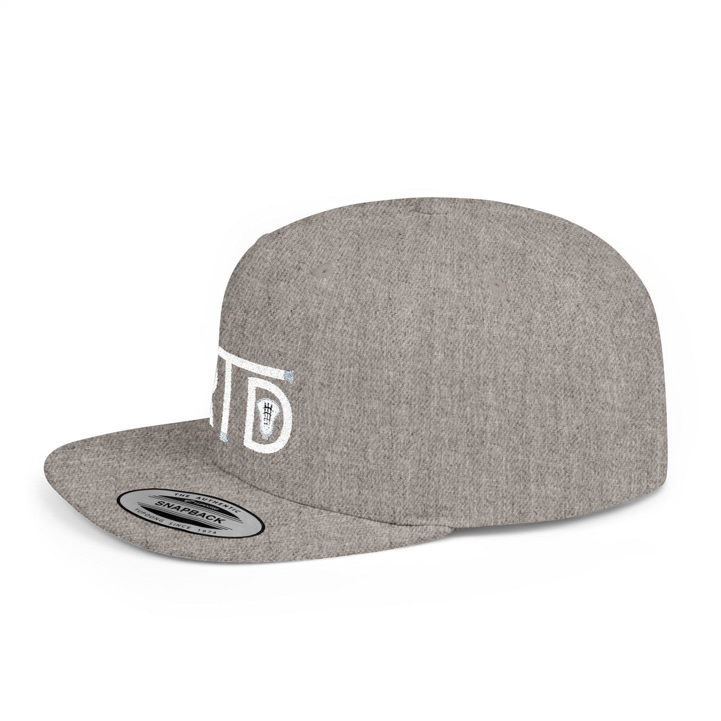 Rip the Duck Embroidered Flat Bill Hat