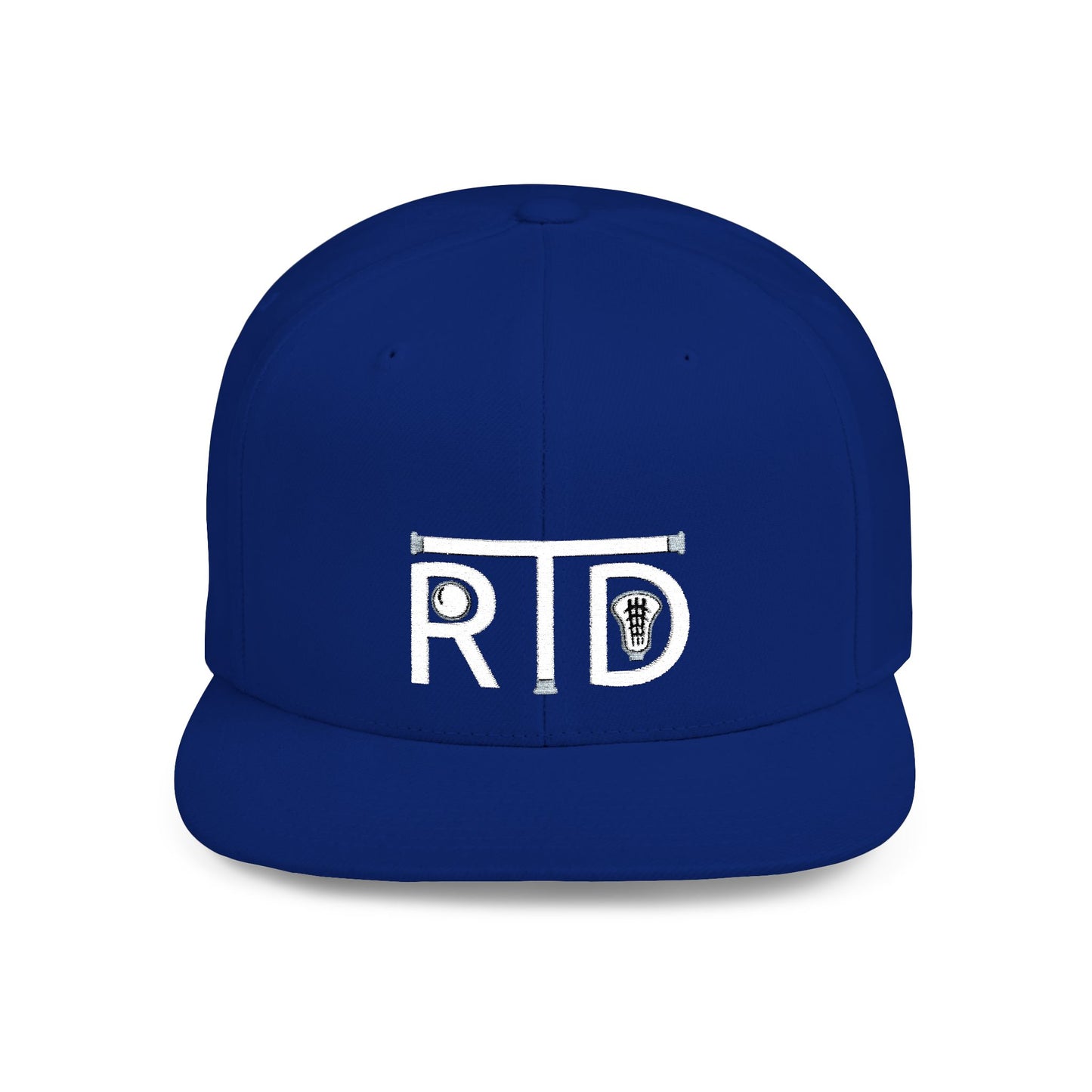 Rip the Duck Embroidered Flat Bill Hat