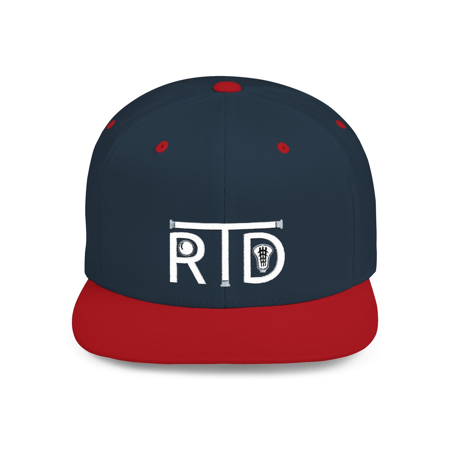 Rip the Duck Embroidered Flat Bill Hat