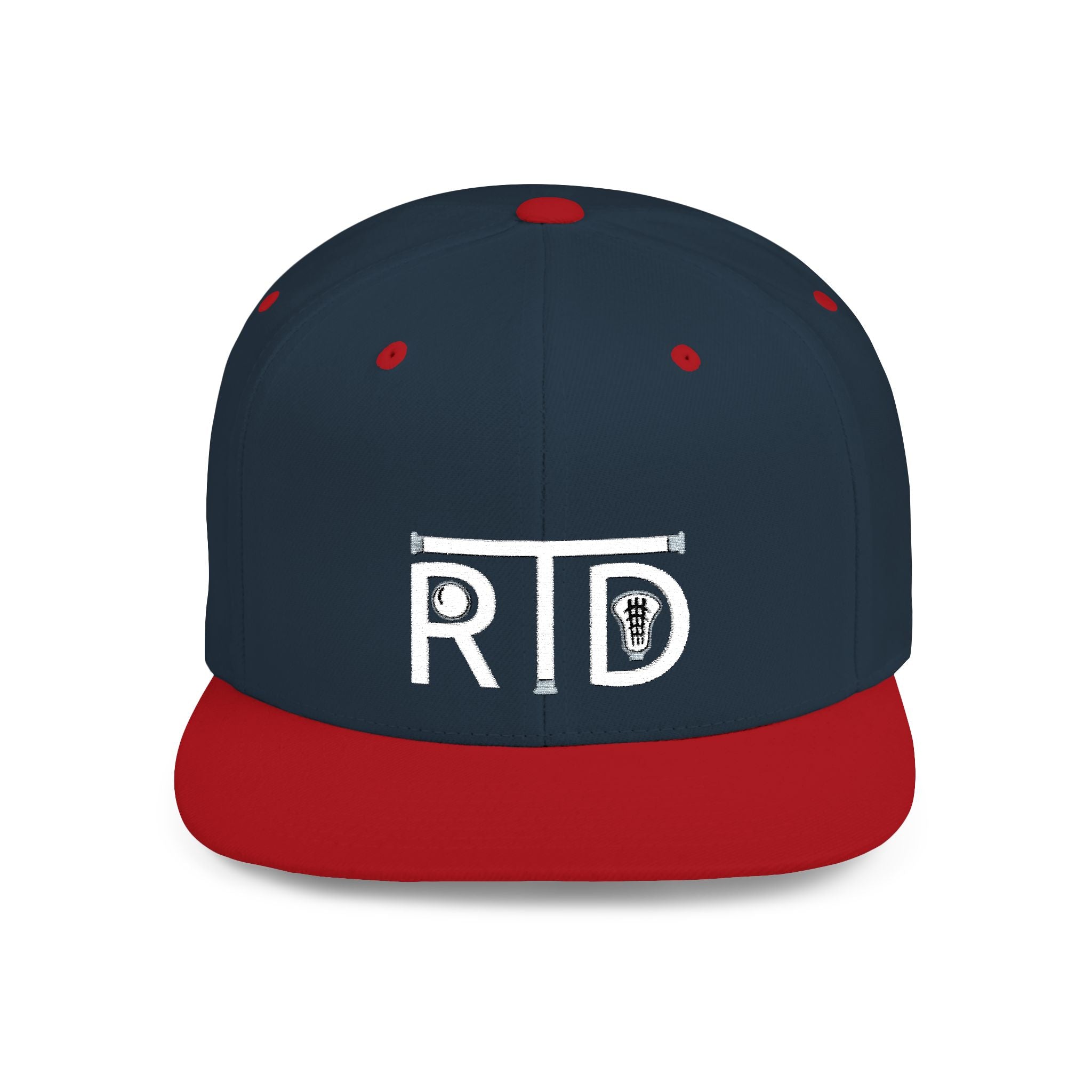 Rip the Duck Embroidered Flat Bill Hat
