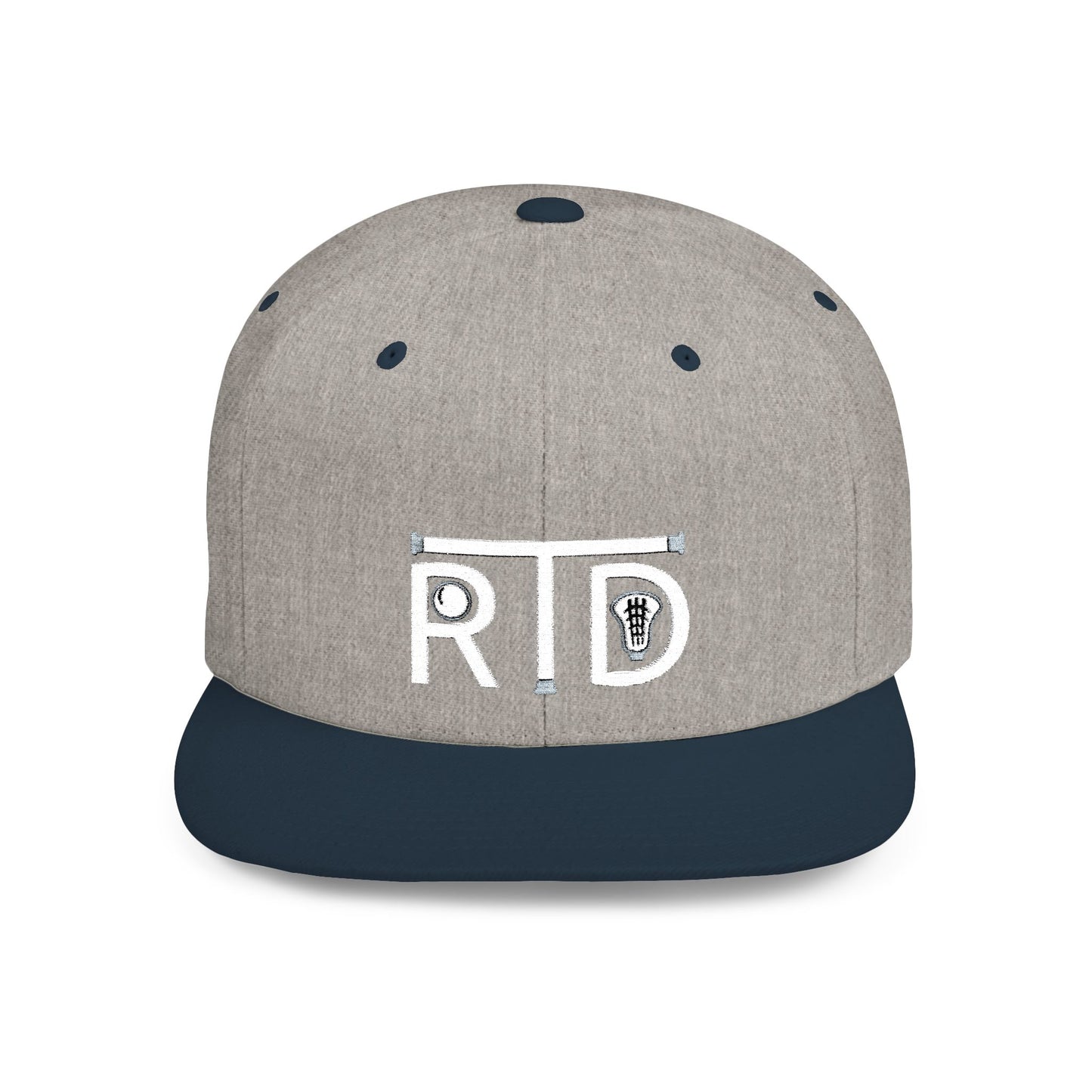 Rip the Duck Embroidered Flat Bill Hat