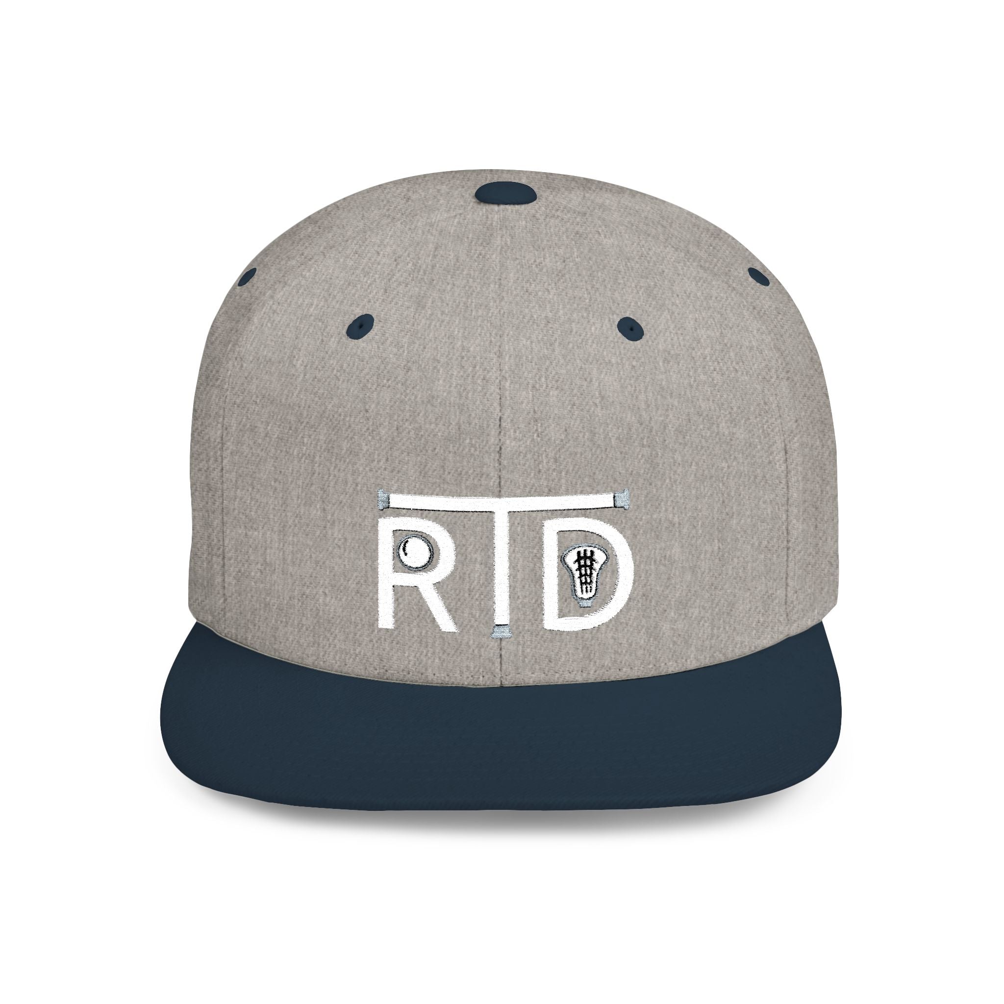 Rip the Duck Embroidered Flat Bill Hat