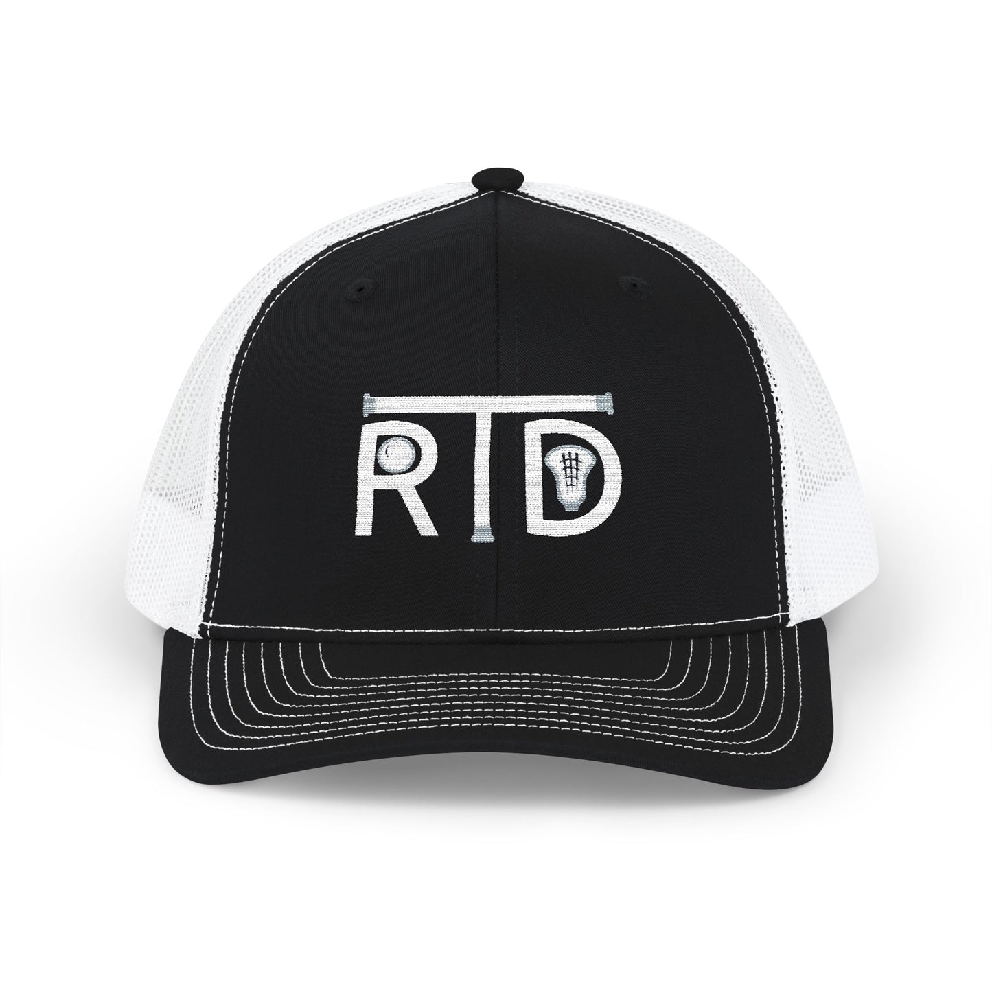 Snapback Trucker Cap (Embroidery) White Font