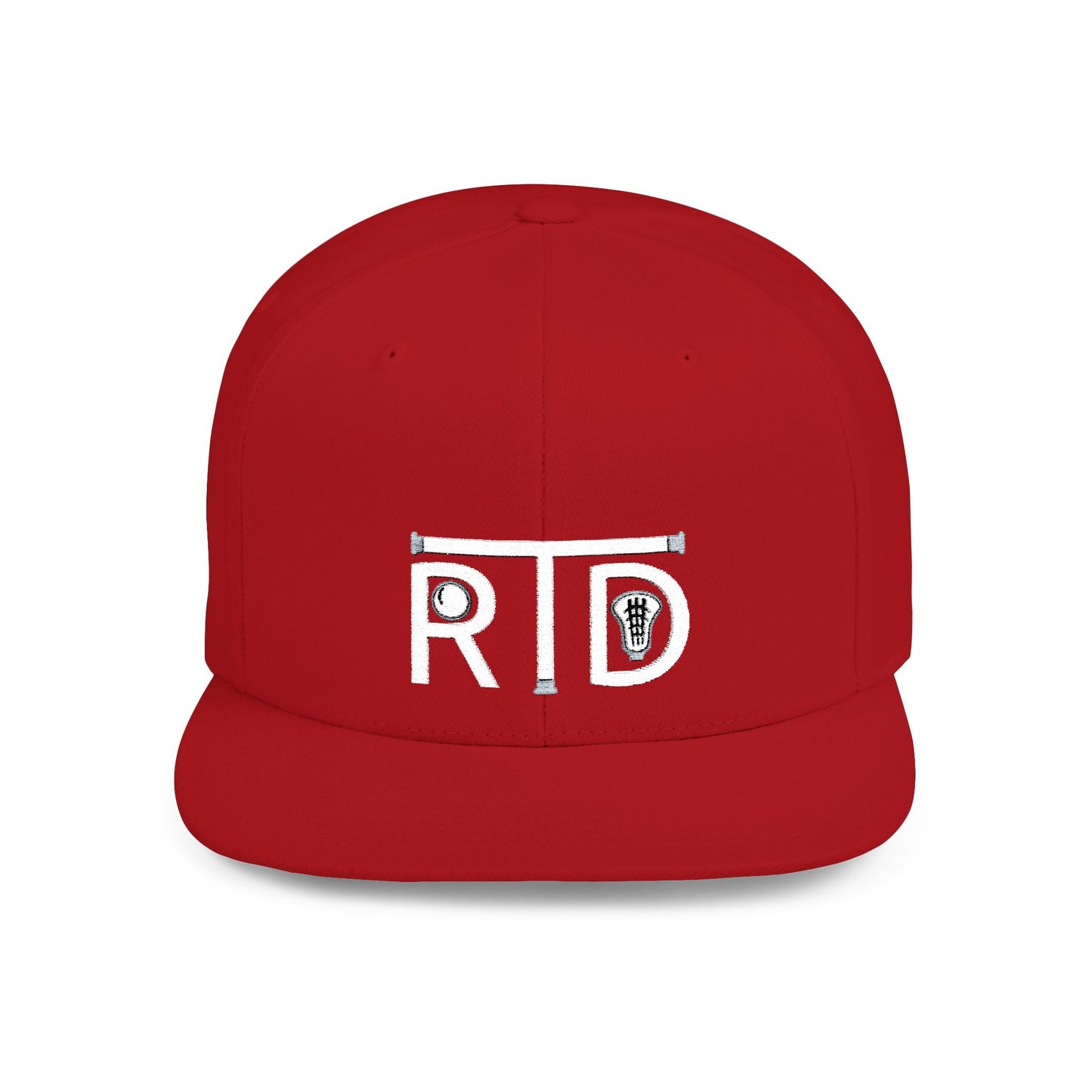 Rip the Duck Embroidered Flat Bill Hat
