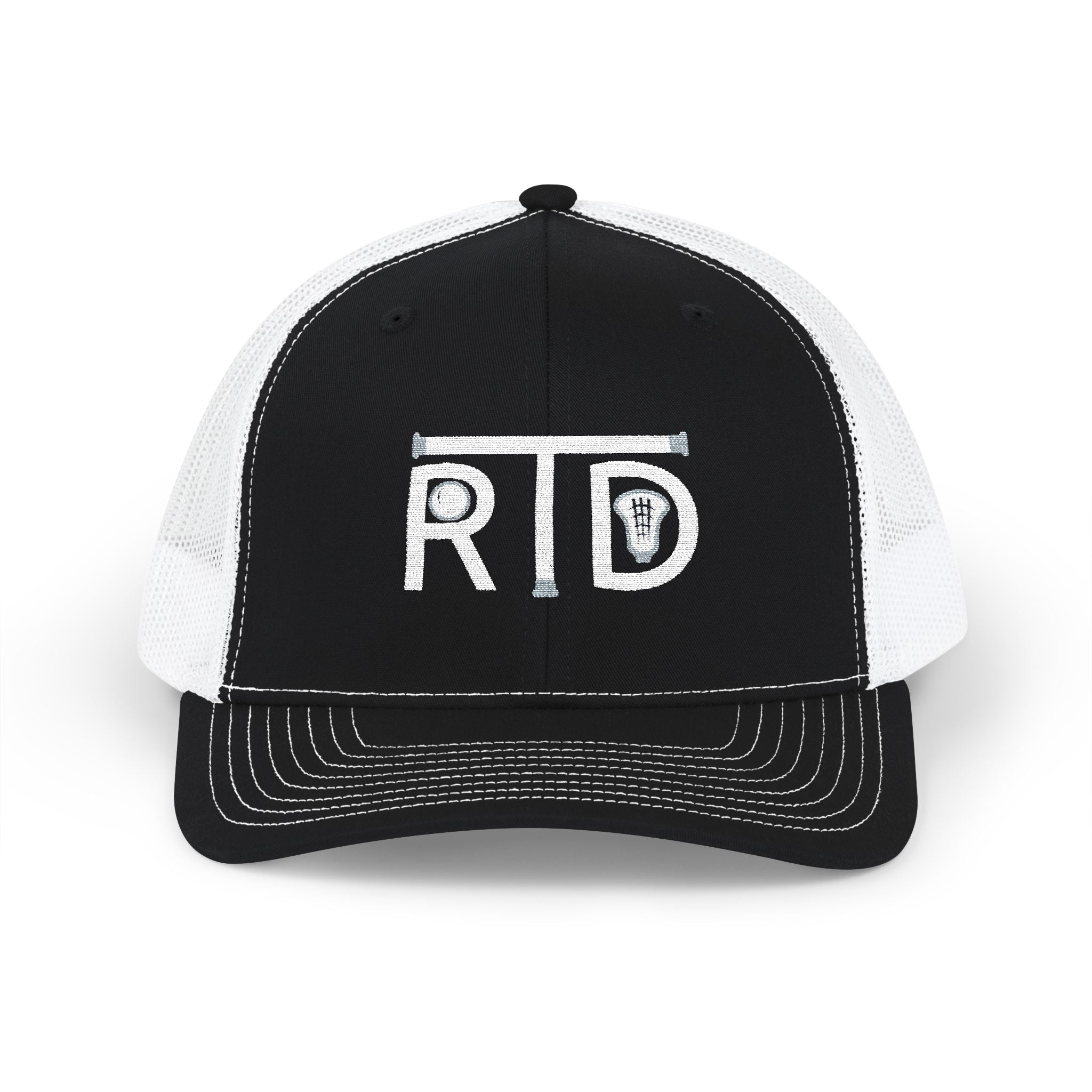 Snapback Trucker Cap (Embroidery) White Font