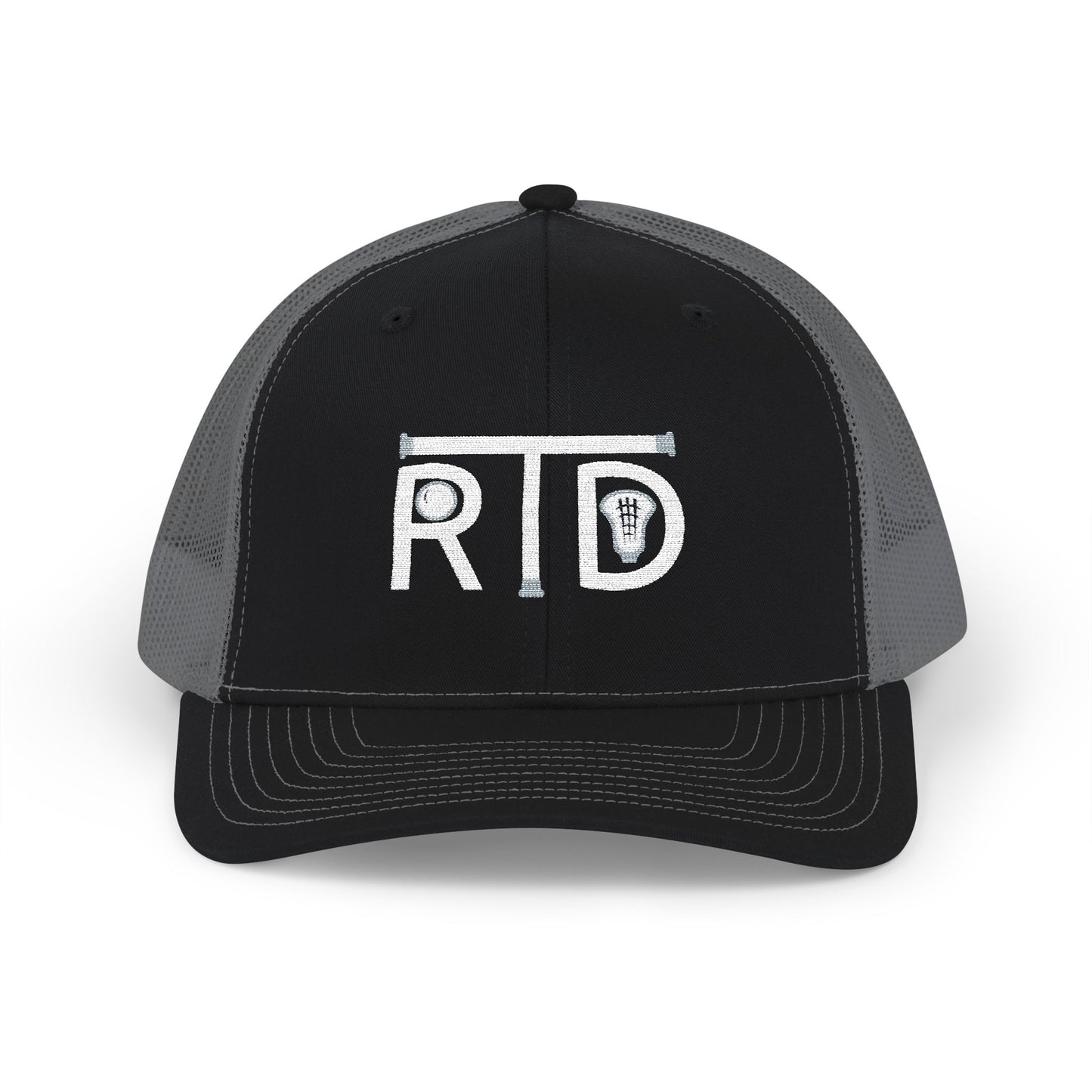 Snapback Trucker Cap (Embroidery) White Font