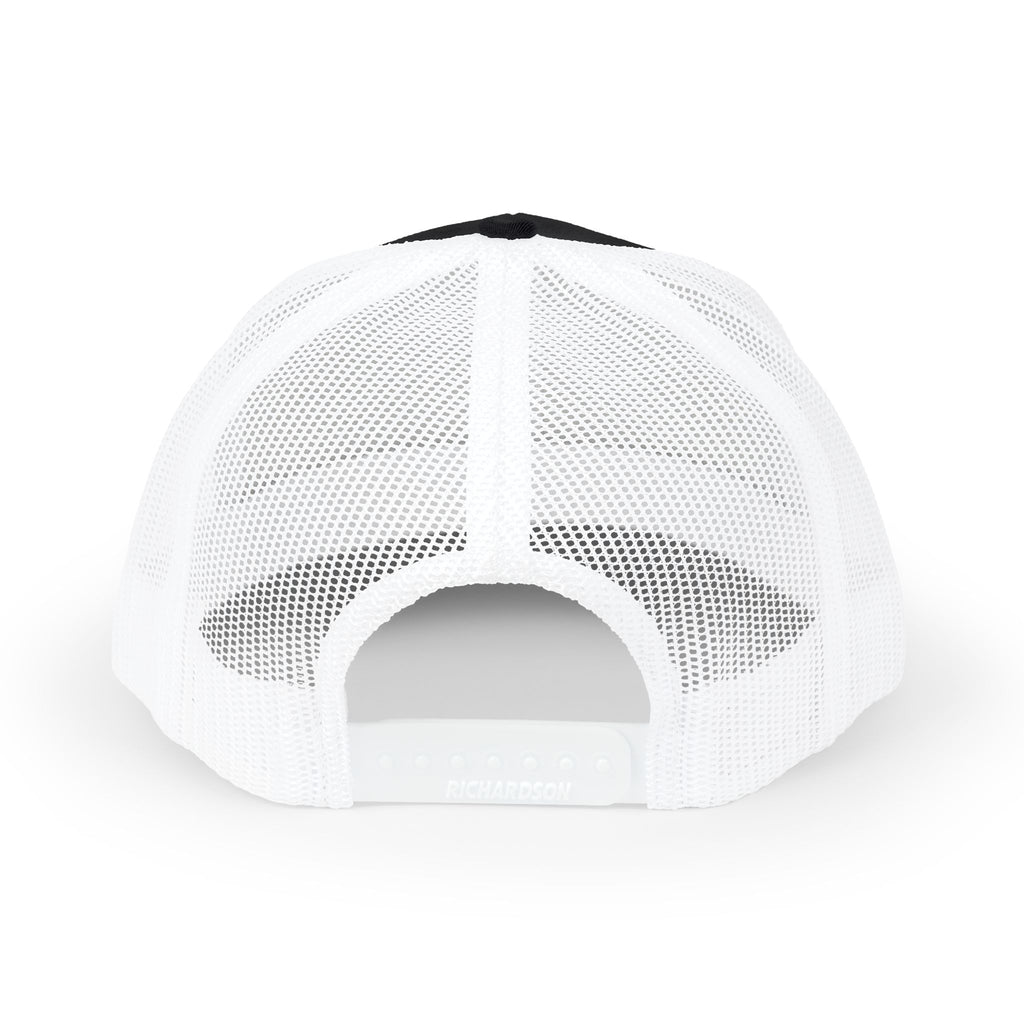 Snapback Trucker Cap (Embroidery) White Font