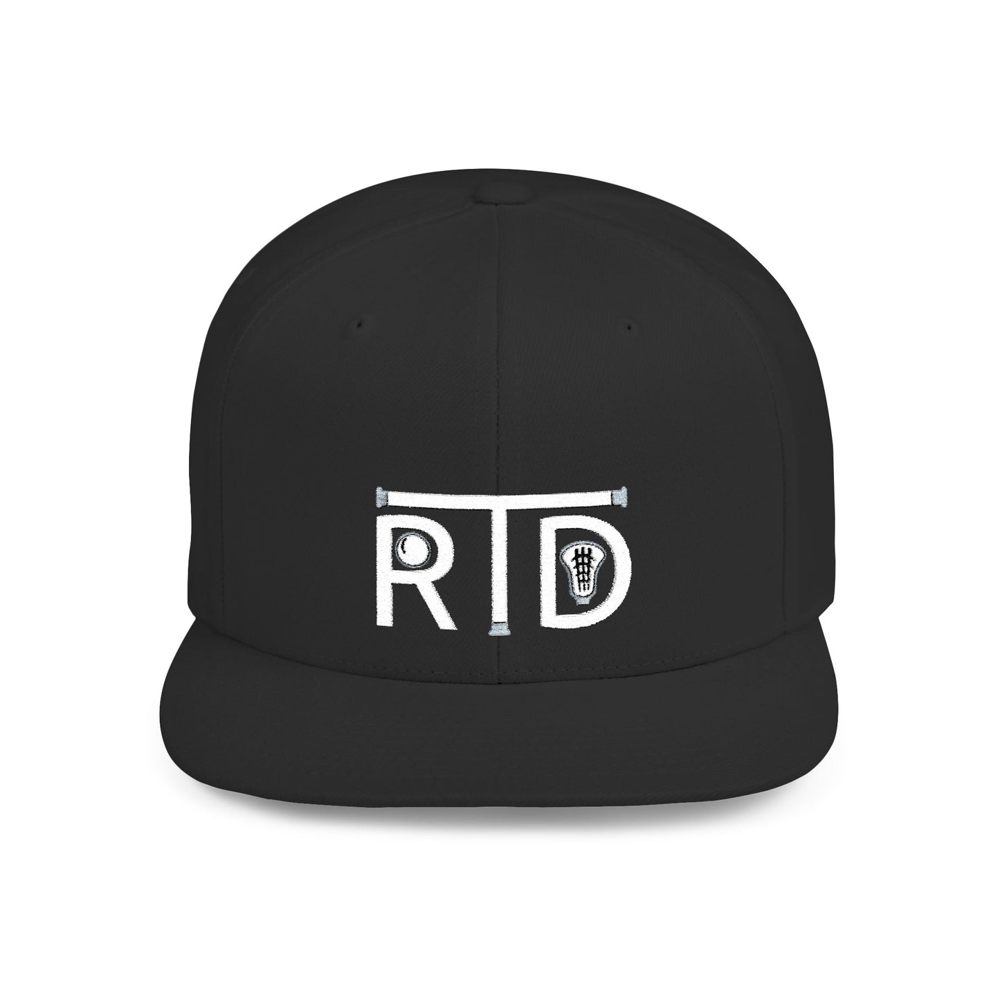 Rip the Duck Embroidered Flat Bill Hat