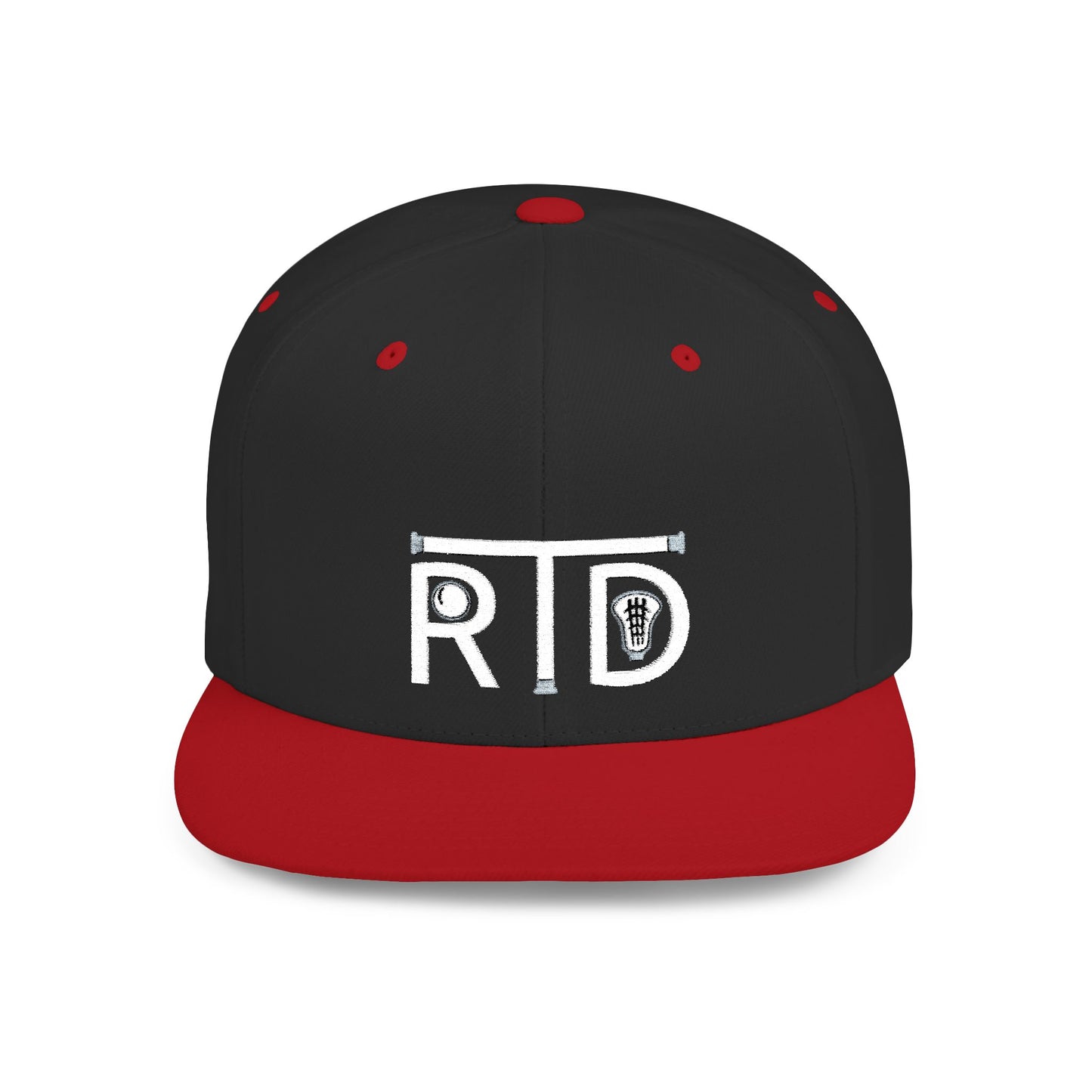 Rip the Duck Embroidered Flat Bill Hat